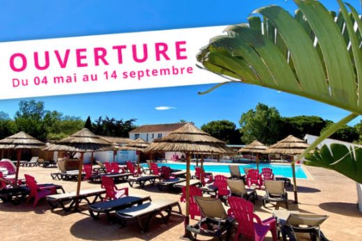 Ouverture du camping le 4 mai !