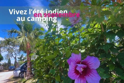 Vivez l&#8217;été indien en septembre au camping